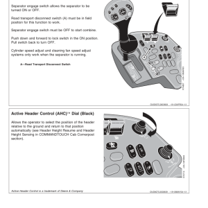 John Deere 9560 (715101-), 9660 (715201-) Combines Operator's Manual (OMH219418) - Image 4