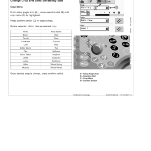 John Deere 9570 STS Self-Propelled Combine (725101-) Operator's Manual (OMH229934) - Image 4