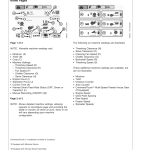 John Deere 9870 STS Combines North America (725101-730100) Operator's Manual (OMH229937) - Image 4