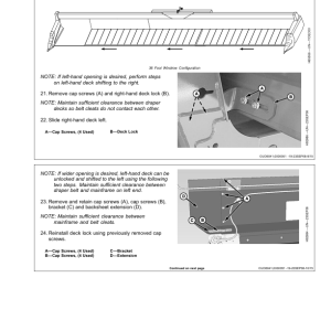 John Deere 625D, 630D & 635D Draper Platforms North America (730101-735400) Operator's Manual (OMH234643) - Image 3