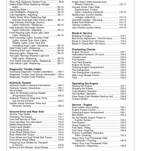 John Deere 9570 STS Combine (730101-) Operator's Manual (OMH235511) - Image 4