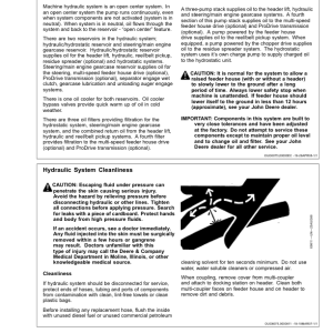 John Deere 9870 STS Combine (730101-) Operator's Manual (OMH235513) - Image 3