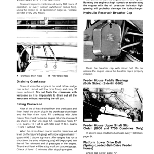 John Deere 6600, SideHill 6600, 7700 Combines Operator's Manual (OMH95657) - Image 3