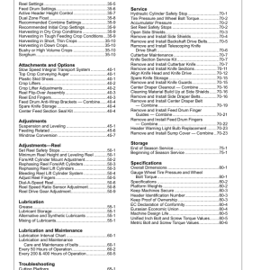 John Deere 600D Series - 625D, 630D, 635D & 640D Draper Platforms (Export Edition) Operator's Manual (OMHXE104524) - Image 3