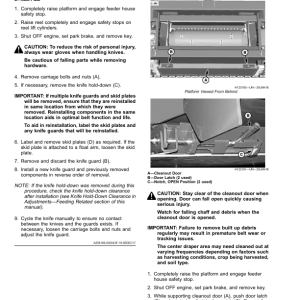 John Deere 730FD, 735FD, 740FD, 745FD Flexible Draper Platforms Operator's Manual (OMHXE127840) - Image 3