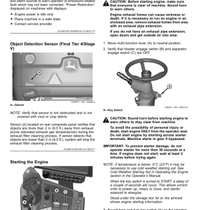 John Deere S760, S770, S780, S790 Combine (S.N. 810001- ) (North America Edition) Operator's Manual (OMHXE147927) - Image 4