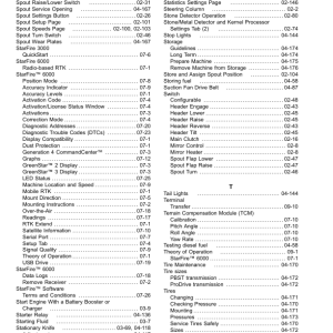 John Deere 8100, 8200, 8300, 8400, 8500, 8600, 9600 Self-Propelled Forage Harvesters Operator's Manual (OMHXE151319) - Image 4