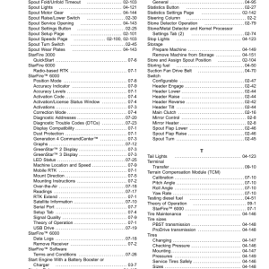 John Deere 9700, 9800, 9900 Self-Propelled Forage Harvesters Operator's Manual (OMHXE151760) - Image 4