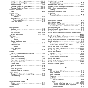 John Deere 725D, 730D, 735D, 740D Draper Platforms (815001-) Operator's Manual (OMHXE161387) - Image 3