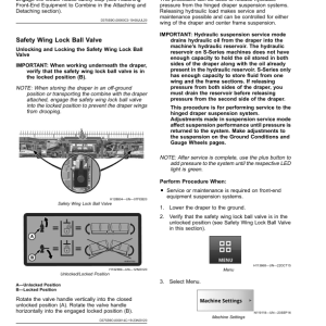 John Deere HD40X Extended Hinged Draper (815001-) Operator's Manual (OMHXE161475) - Image 3