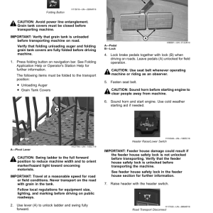 John Deere X9 1000, X9 1100 Combines (815001-820000) (Export Edition) Operator's Manual (OMHXE162879) - Image 4