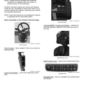 John Deere S760, S770, S780, S790 Combines (140100 - ) (South American Edition) Operator's Manual (OMHXE163315) - Image 4