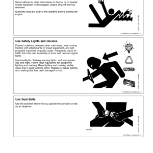 John Deere 9570 STS Combine (740101-) Operator's Manual (OMHXE22981) - Image 3