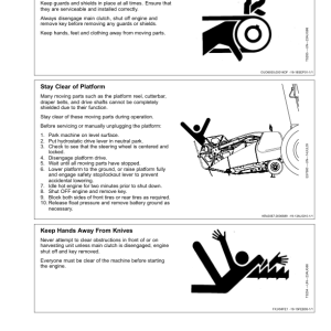 John Deere 600D Series Draper Platforms 625D, 630D, 635D & 640D North America (740101-745100) Operator's Manual (OMHXE23189) - Image 3