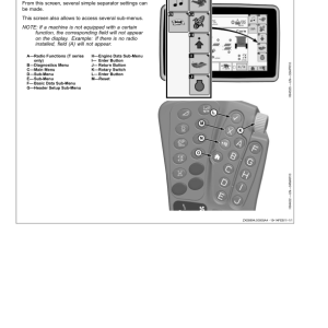 John Deere W540, W550, W650, W660, T550, T560, T660 & T670 Wide Cab Combines Operator's Manual (OMHXE29561) - Image 3