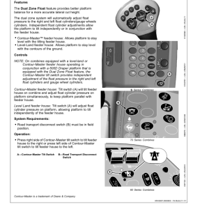 John Deere 600D Series Draper Platforms 625D, 630D, 635D & 640D North America (755001-765000) Operator's Manual (OMHXE51599) - Image 3