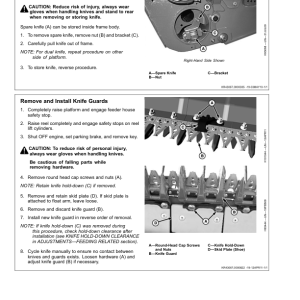 John Deere 600FD Series Flexible Draper Platforms North America (775001-785000) Operator's Manual (OMHXE75701) - Image 2