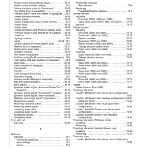 John Deere S650, S660, S670, S680 & S690 Combines Export Edition (775001-785000) Operator's Manual (OMHXE75814) - Image 4