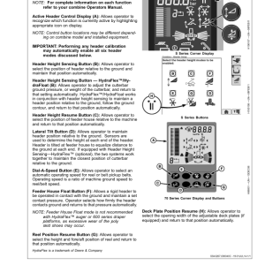 John Deere 600F Series Cutting Platforms620F, 622F, 625F, 630F & 635FExport Edition (775001-785000) Operator's Manual (OMHXE89911) - Image 3