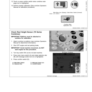 John Deere 600FD Series Flexible Draper Platforms 630FD, 635FD, 645FD, 640FD (785001-) (North American) Operator's Manual (OMHXE90219) - Image 3