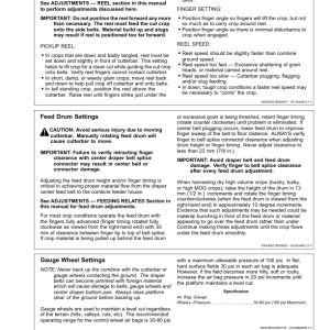 John Deere 930D & 936D Draper Platforms Export Edition (686151-740100) Assembled in Domodedovo, Russia Operator's Manual (OMJZ900D) - Image 3