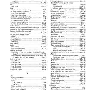 John Deere 4MZ-6 (CP770) Cotton Picker (240001-248999) (China Edition) Operator's Manual (OMKK108233) - Image 4