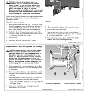 John Deere Direct Injection System R4030, R4038 Self-Propelled Sprayers Operator's Manual (OMKK15798) - Image 3