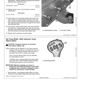 John Deere R4023 Self-Propelled Sprayers Operator's Manual (OMKK19804) - Image 3