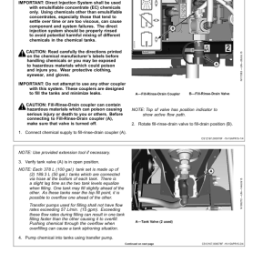 John Deere R4030, R4038 & 4045 Self-Propelled SprayersDirect Injection SystemAustralia Edition Operator's Manual (OMKK31380) - Image 3