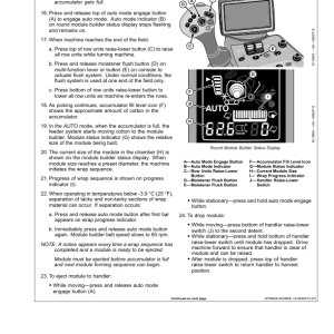 John Deere CP690 Cotton Picker (Export Edition) Operator's Manual (OMKK33832) - Image 3