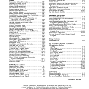 John Deere DN495 Dry Spinner Spreader Operator's Manual (OMKK52695) - Image 3