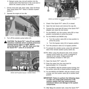 John Deere M4025, M4030, M4040 Self-Propelled Sprayers (230001-240000) Operator's Manual (OMKK88317) - Image 3