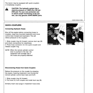 John Deere 940, 1040, 1140 Tractors Operator's Manual (OML34725) - Image 3