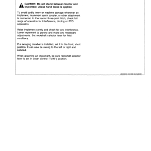 John Deere 3055, 3255 Tractors Operator's Manual (OML64489) - Image 3