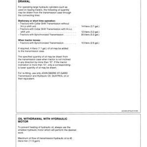 John Deere 2155, 2355, 2555, 2755 GPT Models - Industrial Yellow Operator's Manual (OML64491) - Image 3