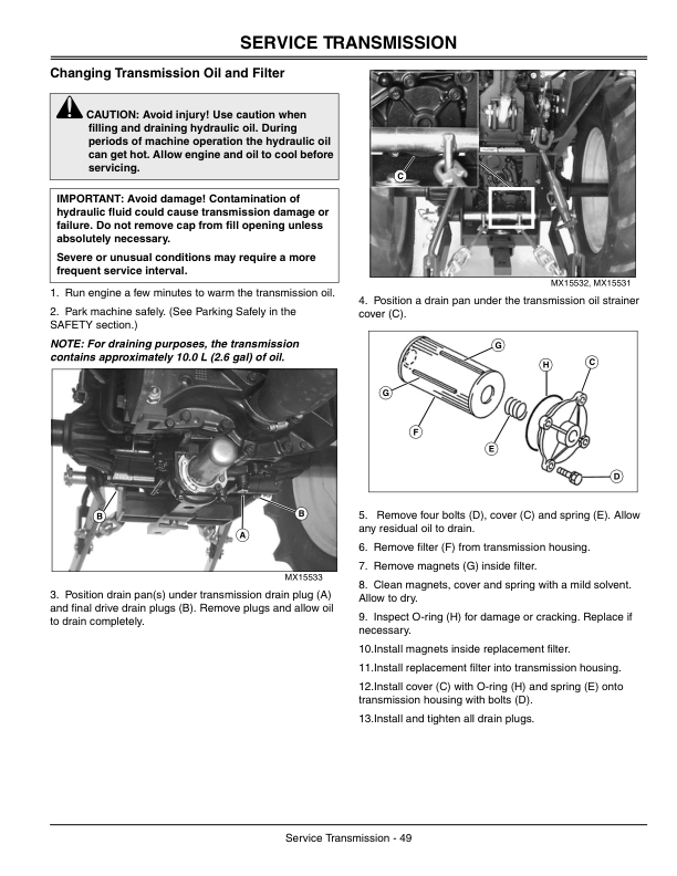 John Deere 4010 Compact Utility Tractor (110001 - ) Operator's Manual