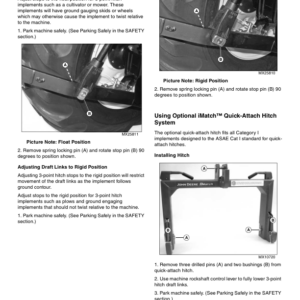 John Deere 4120, 4320, 4520, 4720 Compact Utility Tractors / without Cab (810001-), with Cab (840001-) (Australia) Operator's Manual (OMLVU23901) - Image 3