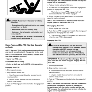 John Deere Compact Utility Tractor - 4120, 4320, 4520, 4720 - OS (810481-) CAB (840001-) Operator's Manual (OMLVU24813) - Image 3