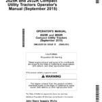 John Deere 2025R, 2032R Compact Utility Tractors (North American) Operator's Manual (OMLVU28128) - Image 1