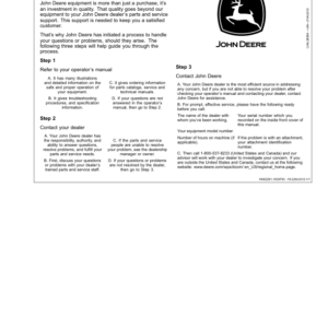 John Deere 2025R, 2032R Compact Utility Tractors (North American) Operator's Manual (OMLVU28128) - Image 3