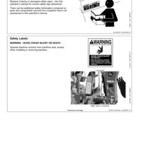 John Deere 260B Backhoe Operator's Manual (OMLVU30994) - Image 2