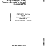 John Deere 1026R Compact Utility TractorEuropean Edition (August 2015) Operator's Manual (OMLVU31725) - Image 1