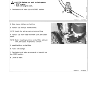 John Deere GX70 & GX75 Riding Mowers Operator's Manual (OMM113859) - Image 2