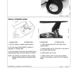 John Deere STX30, STX38 Lawn Tractors (100001-) Operator's Manual (OMM113863) - Image 3