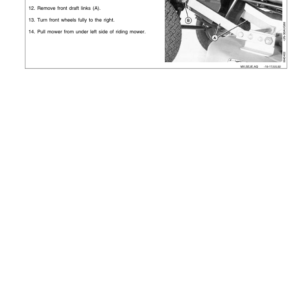 John Deere GX75 & GX95 Riding Mowers Operator's Manual (OMM117470) - Image 3