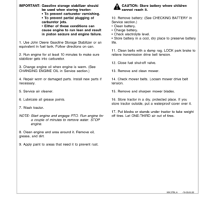 John Deere STX38 Lawn Tractor(100001-) Operator's Manual (OMM118660) - Image 3