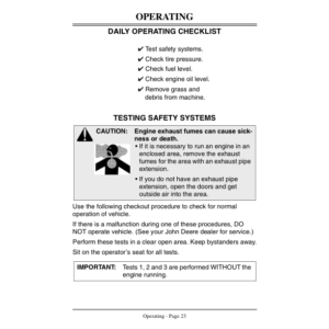 John Deere F710, F725 Front Mower (030001-) Operator's Manual (OMM120582) - Image 2