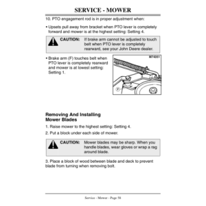 John Deere GX75 & GX95 Riding Mowers Operator's Manual (OMM121373) - Image 2