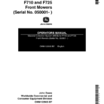 John Deere Material Collection System for F710, F725 Front Mowers (050001-) Operator's Manual (OMM122905) - Image 1