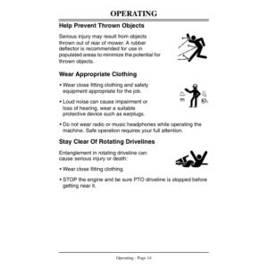 John Deere 60-Inch Direct-Drive Rear-Discharge Mower for F1145 Front Mowers (4WD) Export Edition Operator's Manual (OMM123189) - Image 2